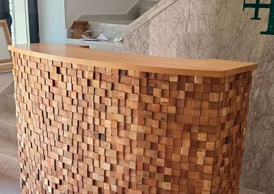 Mostrador entrada oficina